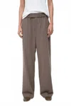 Staud Jerome Pant In Houndstooth In Brown
