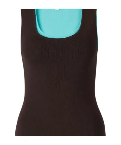 Staud Jersey Tank Top In Black