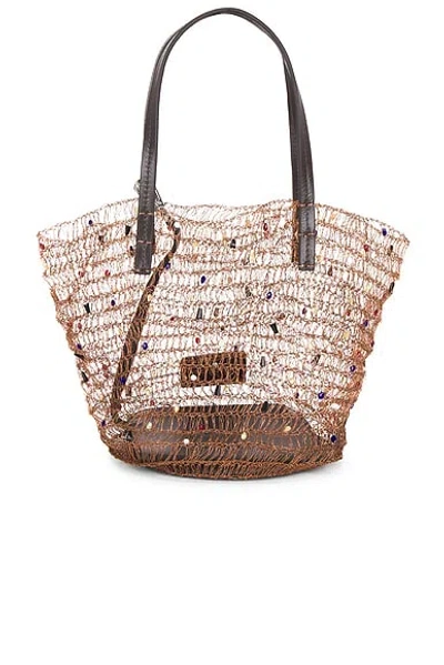 Staud Jewel Bucket Bag In Multi