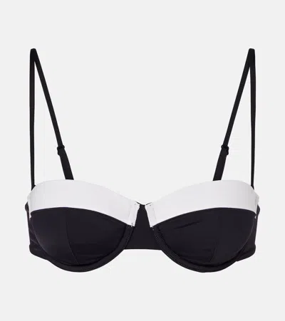 Staud Jo Bikini Top In Black