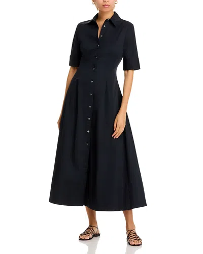 STAUD JOAN MAXI SHIRT DRESS