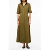 STAUD STAUD JOAN MAXI SHIRTDRESS