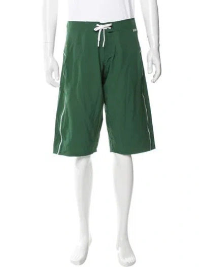 Pre-owned Staud Jogger Shorts W/ Tags In Blue