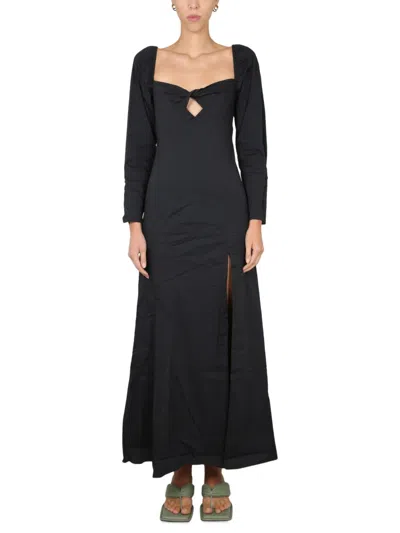 Staud Josephine Mini Dress In Black