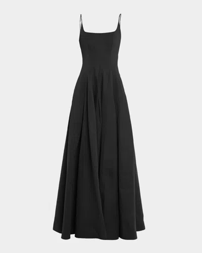 Staud Joy Maxi Dress In Black