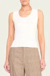 Staud Juliette Top In Ivory