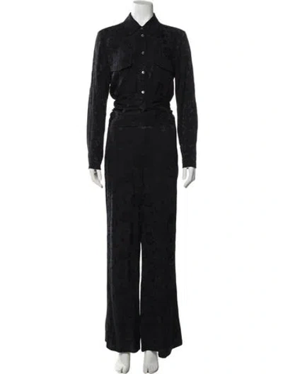 Pre-owned Staud Jumpsuit In Black