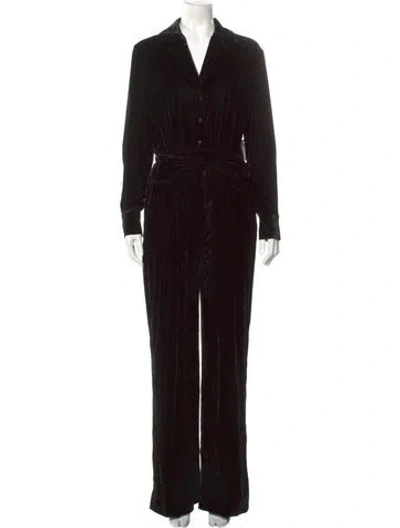 Pre-owned Staud Jumpsuit In Black