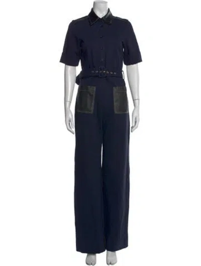 Pre-owned Staud Jumpsuit In Black