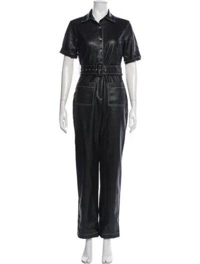 Pre-owned Staud Jumpsuit In Black