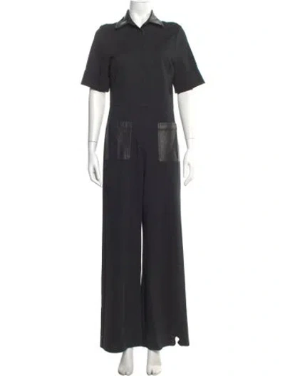 Pre-owned Staud Jumpsuit In Blue
