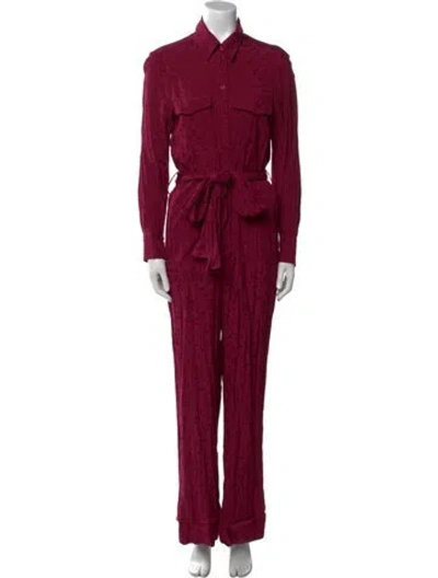 Pre-owned Staud Jumpsuit In Pink