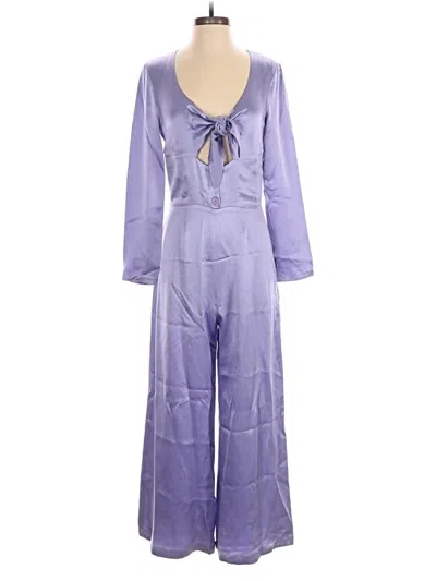 Pre-owned Staud Jumpsuit In Purple