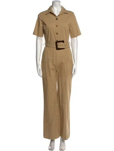 Pre-owned Staud Jumpsuit W/ Tags In Neutral