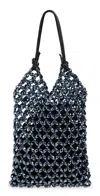 Staud Karla Beaded Bag Eclipse In Black