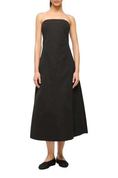 Staud Kennedy Dress In Black