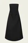 Staud Kennedy Strapless Midi Dress