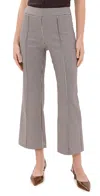 Staud Knack Pants Dark Chocolate Micro Check In Dark Chocolate Micro Check