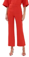 Staud Knack Pants Red Rose