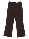 Staud Knack Trousers In Brown