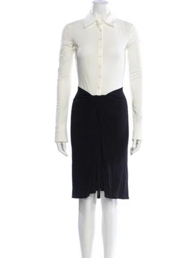 Pre-owned Staud Knee-length Dress