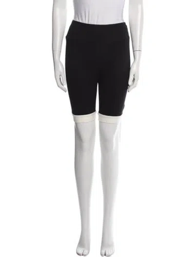 Pre-owned Staud Knee-length Shorts In Black