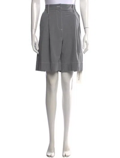 Pre-owned Staud Knee-length Shorts In Grey