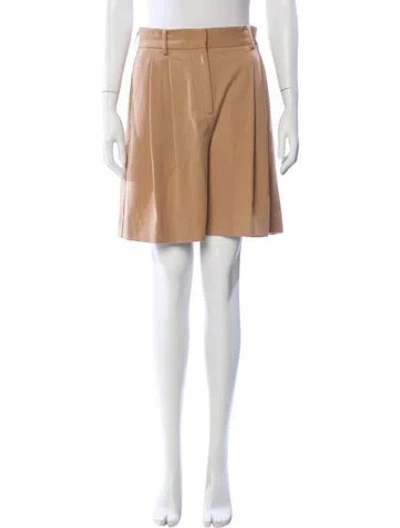 Pre-owned Staud Knee-length Shorts In Neutral