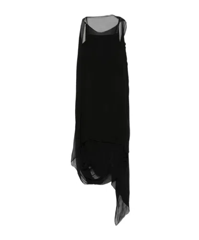 Staud Knit Dress In Black