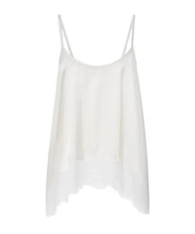 Staud Lace-trimmed Camisole In Black
