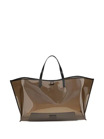 Staud Large Christos Tote Bag In Brown