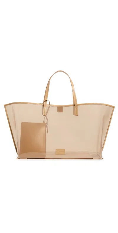 Staud Large Christos Tote Camel In Nude