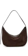 Staud Large Demy Shoulder Bag Espresso In Brown