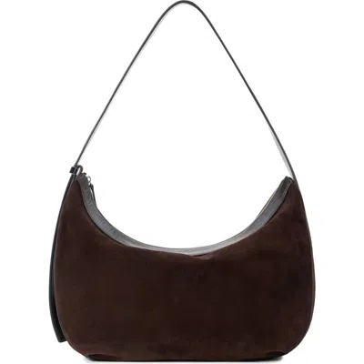 STAUD STAUD LARGE DEMY SUEDE HOBO BAG