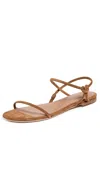 Staud Laurel Sandals Tan In Tan