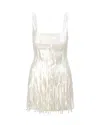 Staud Le Sable Sequin-embellished Mini Dress In Multi