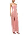 Staud Le Sable Sequined Maxi Dress In Sienna
