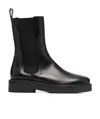 Staud Leather Boots In Black