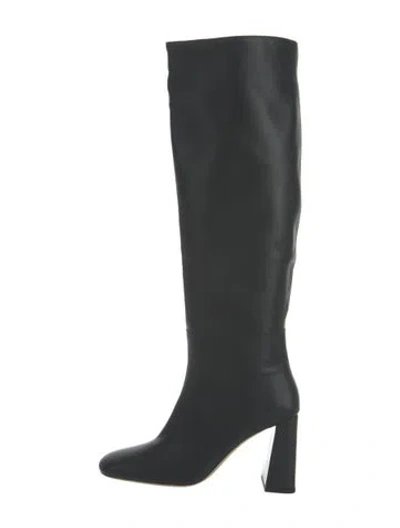 Pre-owned Staud Leather Boots In Green