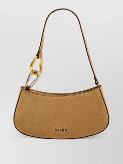 Staud Leather Clutch Bag