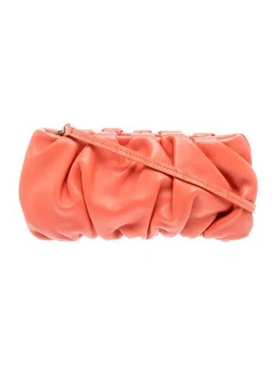 Pre-owned Staud Leather Clutch In Brown