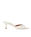 Staud Leather Mules In White