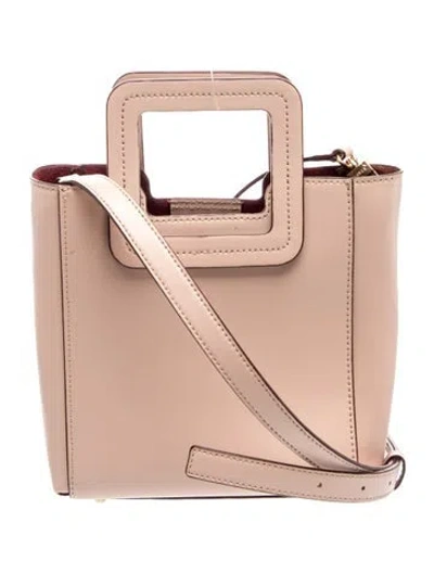 Pre-owned Staud Leather Shirley Bag In Multi