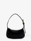 Staud Leather Shoulder Bag In Black