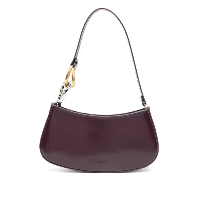 STAUD LEATHER SHOULDER BAGS