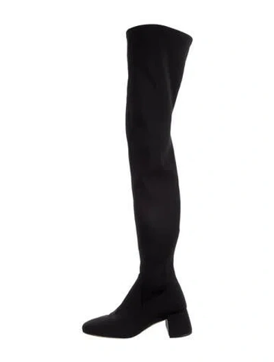 Pre-owned Staud Leather Sock Boots In Multi
