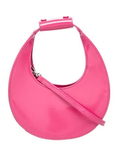 Pre-owned Staud Leather Top Handle Bag In Pink