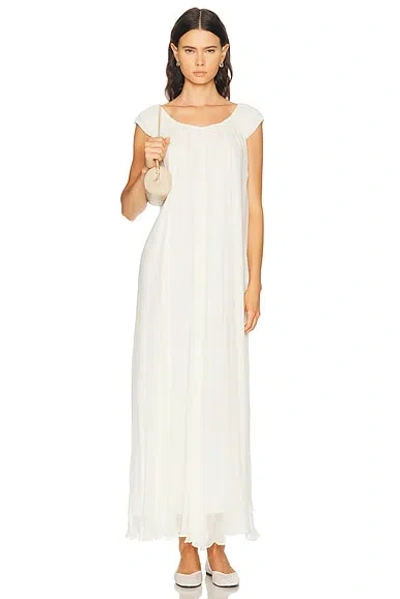 Staud Leda Dress In White