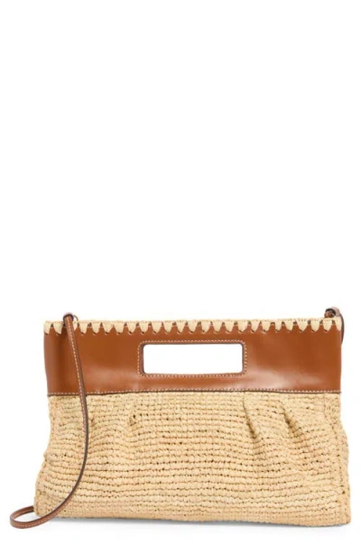Staud Lena Raffia Clutch