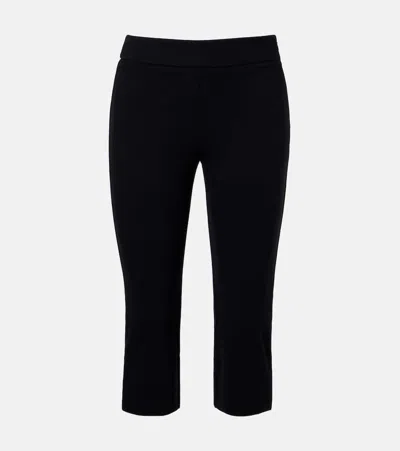 Staud Leone Capri Pants In Black